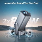 270° Adjustable Mini Projector with WiFi & Bluetooth