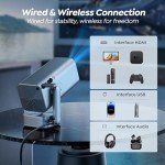 270° Adjustable Mini Projector with WiFi & Bluetooth