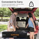 TOWOND 200 Inch Portable Outdoor Projector Screen