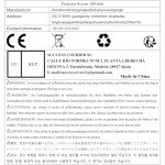 100-Inch Outdoor Projector Screen with Stand