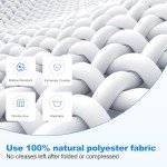 60-Inch Portable 4K Projector Screen for Movies