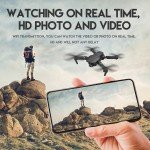 2025 RC Drone with 4K Dual Camera & 4 Batteries