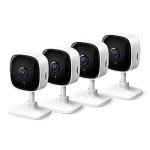 TP-Link Tapo 2K Security Camera - 4-Pack