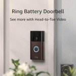 Ring Video Doorbell with Two-Way Talk & Alerts