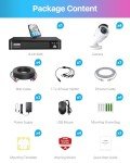 ZOSI 5MP 8-Channel 1080p Security Camera System