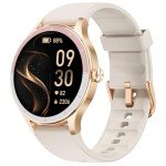 TOOBUR Women's Smartwatch with Fitness Tracker & Calls