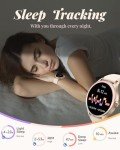 TOOBUR Women's Smartwatch with Fitness Tracker & Calls