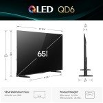 Hisense 65" QLED 4K Smart Fire TV