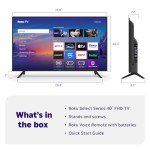 Roku 40-Inch Full HD Smart TV with Voice Remote