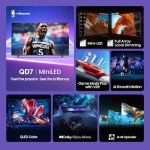 Hisense 65" QD7 Mini-LED 4K Smart TV