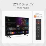 VIZIO 32" 720P LED Smart TV with WiFi