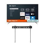 ONN 50-Inch 4K HDR Smart TV with Wall Mount