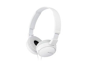 Sony ZX110 Wired On-Ear Headphones - White