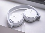 Sony ZX110 Wired On-Ear Headphones - White
