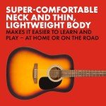 Fender FA-25 Dreadnought Acoustic Guitar with Lessons