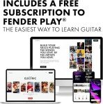 Fender Squier Stratocaster Beginner Guitar Kit with Amp