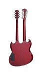IYV 18 String Electric Guitar - Trans Red