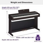 Yamaha Arius 88-Key Digital Piano with Bench