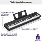 Yamaha 88-Key Weighted Digital Piano with Pedal