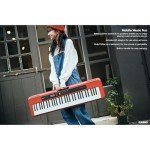 Casio Casiotone CT-S200RD 61-Key Portable Keyboard
