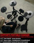 AODSK Beginner Electric Drum Set for Kids