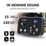 AODSK Beginner Electric Drum Set for Kids