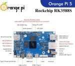 Orange Pi 5 8GB Single Board Computer - RK3588S