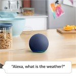 Amazon Echo Dot – Vibrant Alexa Speaker, Charcoal
