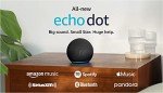 Amazon Echo Dot – Vibrant Alexa Speaker, Charcoal
