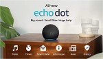 Amazon Echo Dot – Vibrant Alexa Speaker, Charcoal