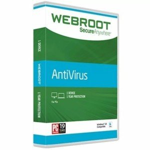 Webroot AntiVirus 2025: 2-Year Key for 5 Devices