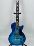 Blue Electric Guitar with H-H Pickups