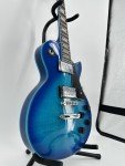 Blue Electric Guitar with H-H Pickups