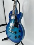 Blue Electric Guitar with H-H Pickups