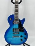 Blue Electric Guitar with H-H Pickups