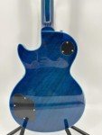Blue Electric Guitar with H-H Pickups