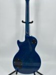 Blue Electric Guitar with H-H Pickups