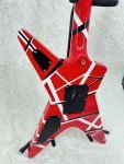 Electric Guitar with Chrome Hardware, Red Finish