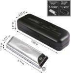 EASTTOP T10-40 Key of C Chromatic Harmonica