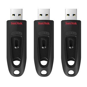 SanDisk 32GB Ultra USB 3.0 Flash Drives - 3-Pack