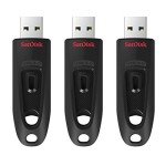 SanDisk 32GB Ultra USB 3.0 Flash Drives - 3-Pack
