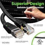 GEARit Cat 6 Ethernet Cables - 10-Pack, 6ft