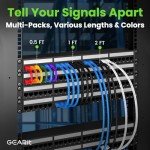 GEARit Cat 6 Ethernet Cables - 10-Pack, 6ft