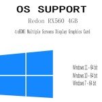 Xynsviu RX560 4G Low-Profile Graphics Card