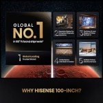 Hisense 100" Mini-LED 4K UHD Smart TV