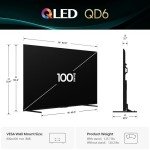Hisense 100" QD6 Series 4K QLED Smart TV