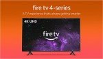 Amazon Fire TV 55" 4K UHD Smart TV with Alexa