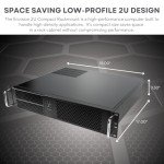 Quiet Rackmount PC with Intel i7, 96GB RAM