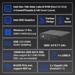 Intel Mini Desktop PC with 8GB RAM & 128GB SSD