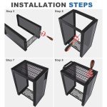 GeeekPi 8U Server Cabinet for Network & Audio